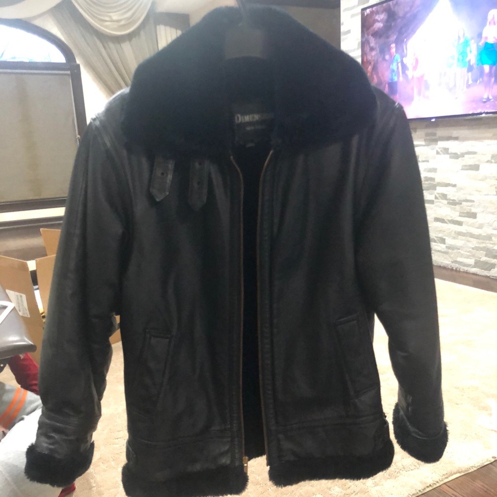 Classic Sheepskin B-3 Bomber Jacket,  shearling